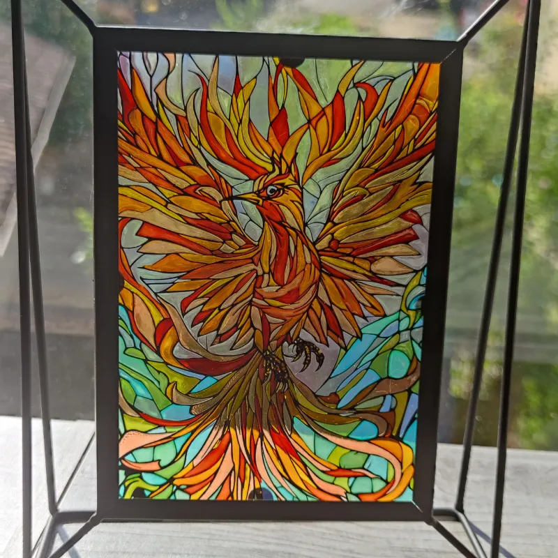 Naissance de flammes